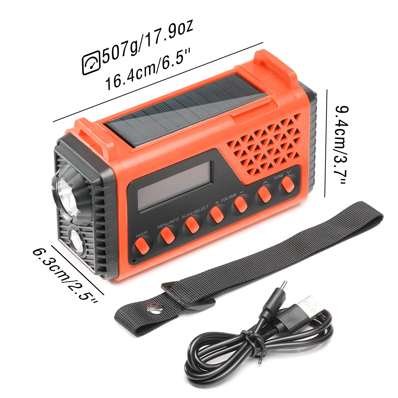 SD10 DAB/DAB+ Emergency Radio - Image 11