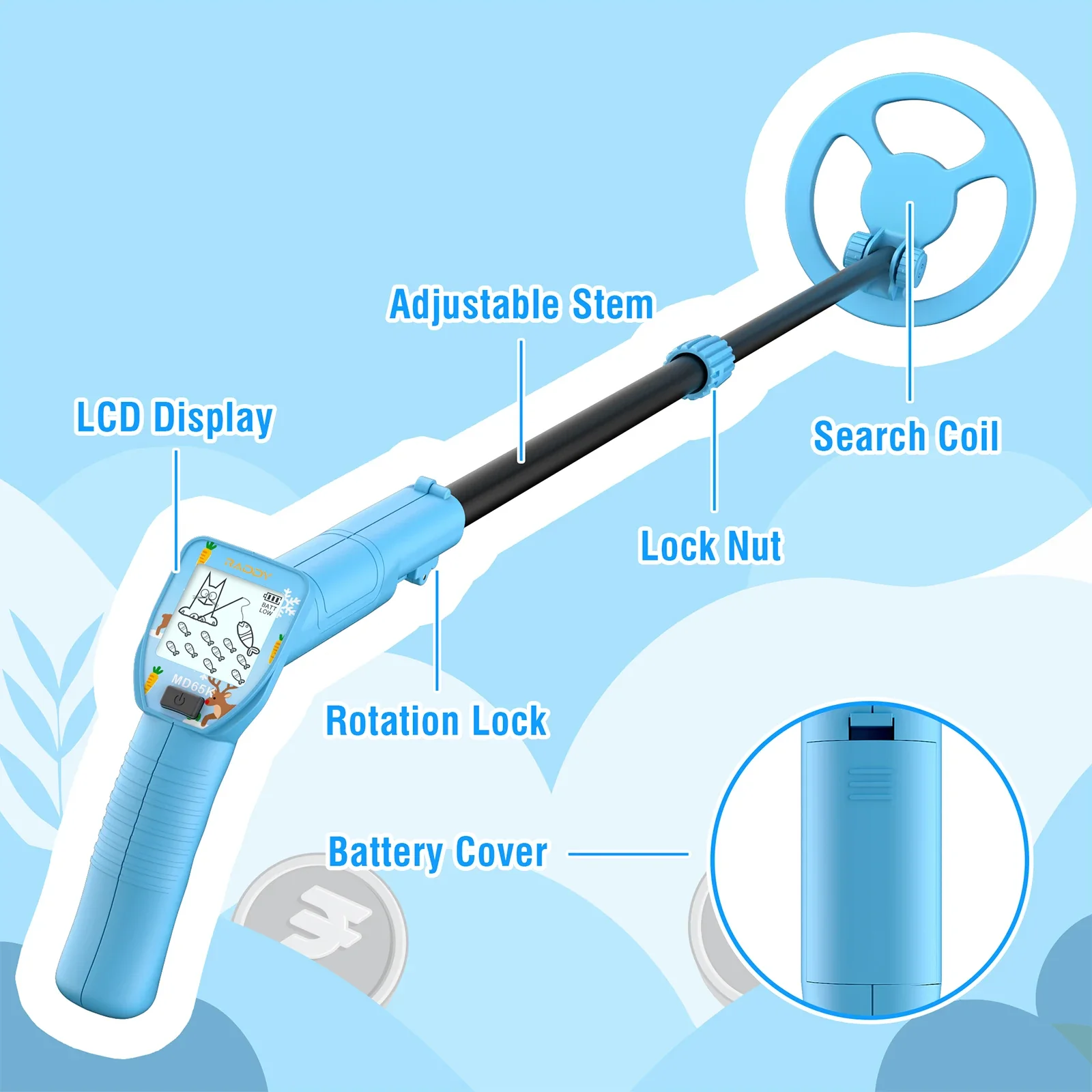 MD65K Kid Metal Detector - Image 4