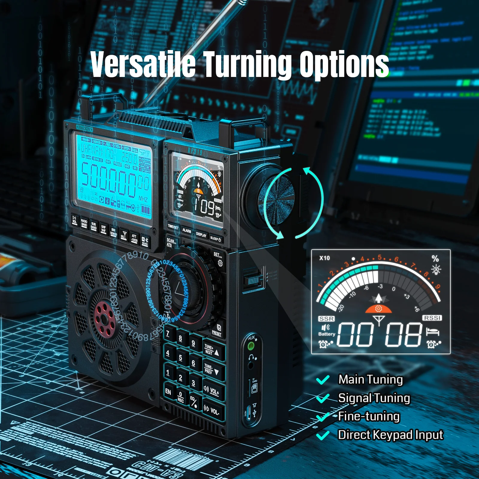 RF919 Shortwave Radio - Image 5