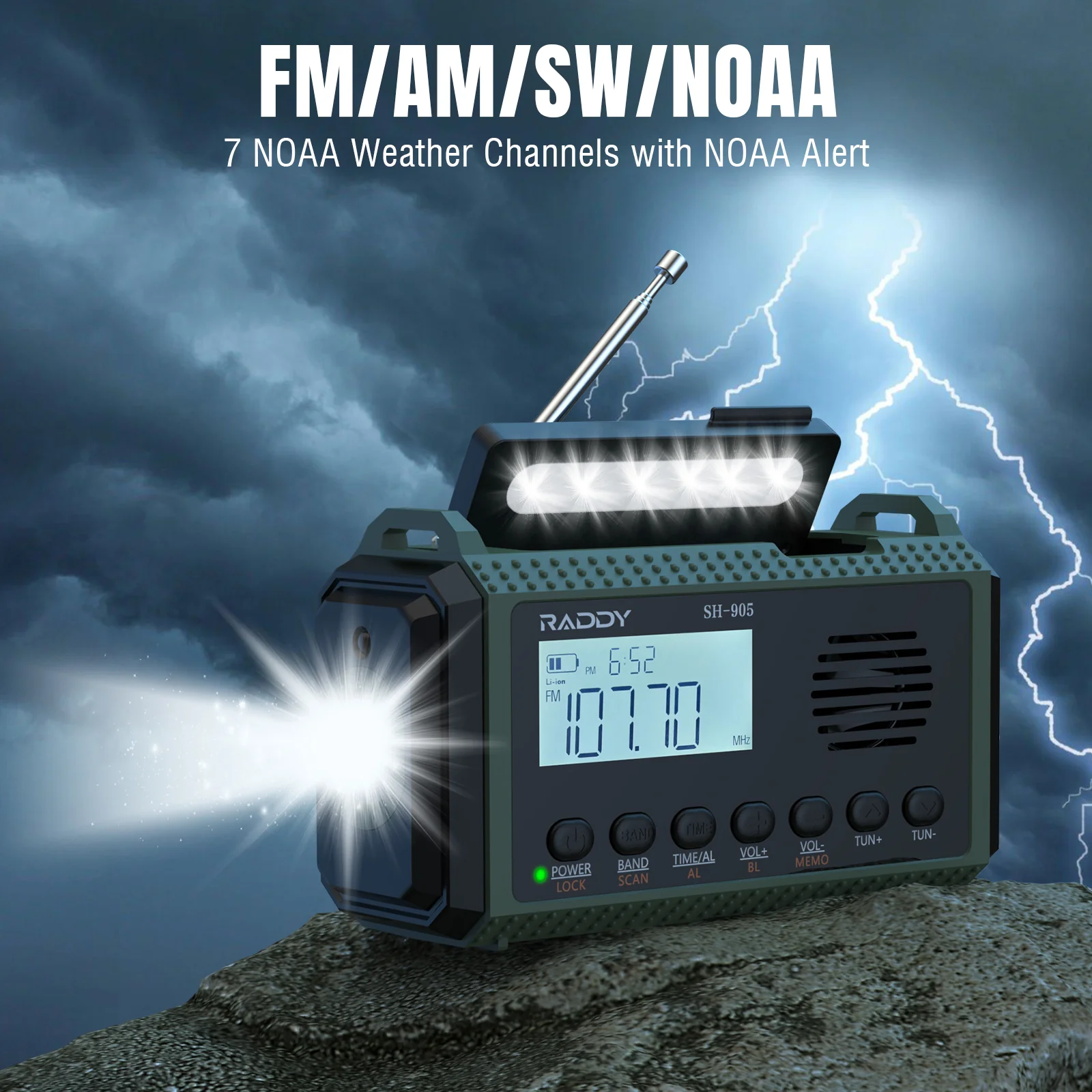 SH-905 Emergency Radio - Image 4