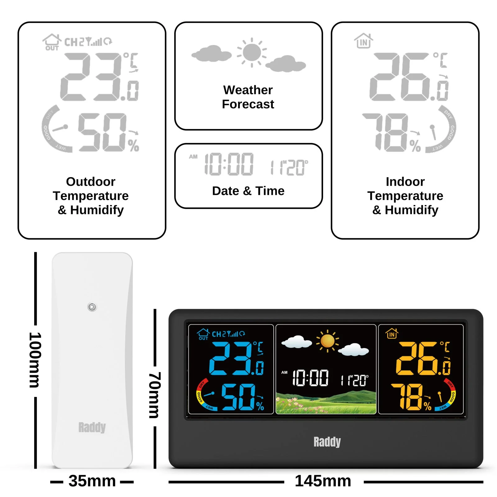 [Open Box] WF-55C Wireless Weather Station - Image 4