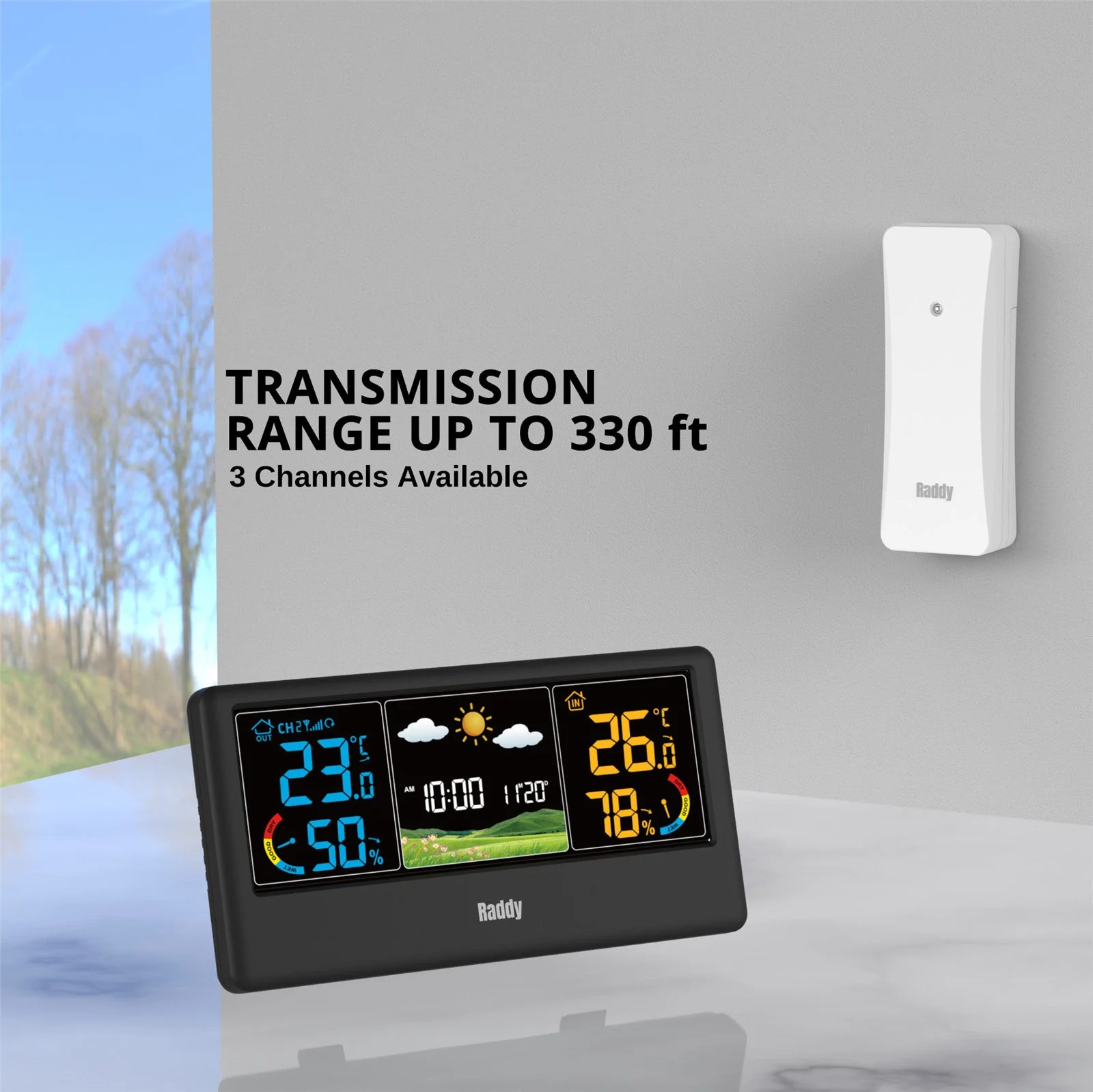 [Open Box] WF-55C Wireless Weather Station - Image 9