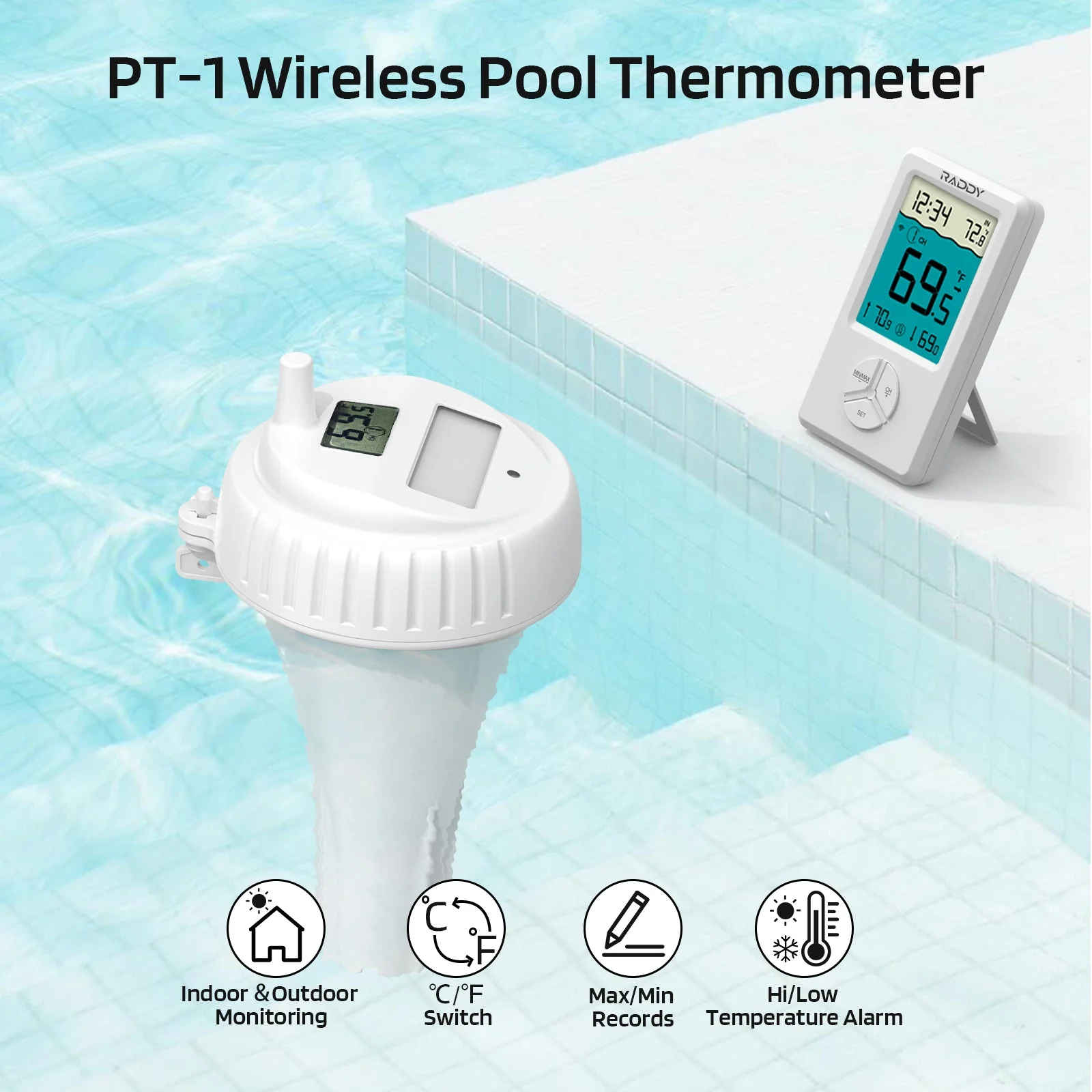 PT-1 Wireless Pool Thermometer - Image 4