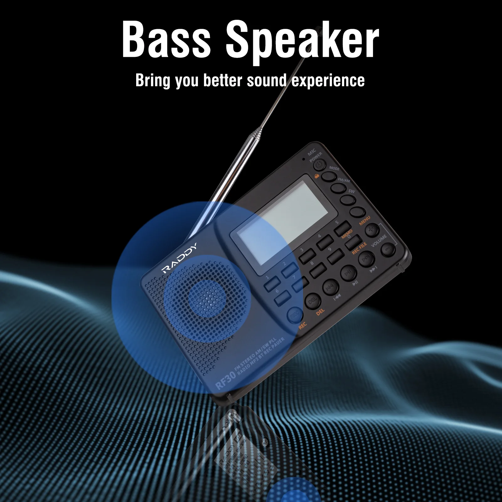 RF30 FM/AM/SW Shortwave Radio - Image 4