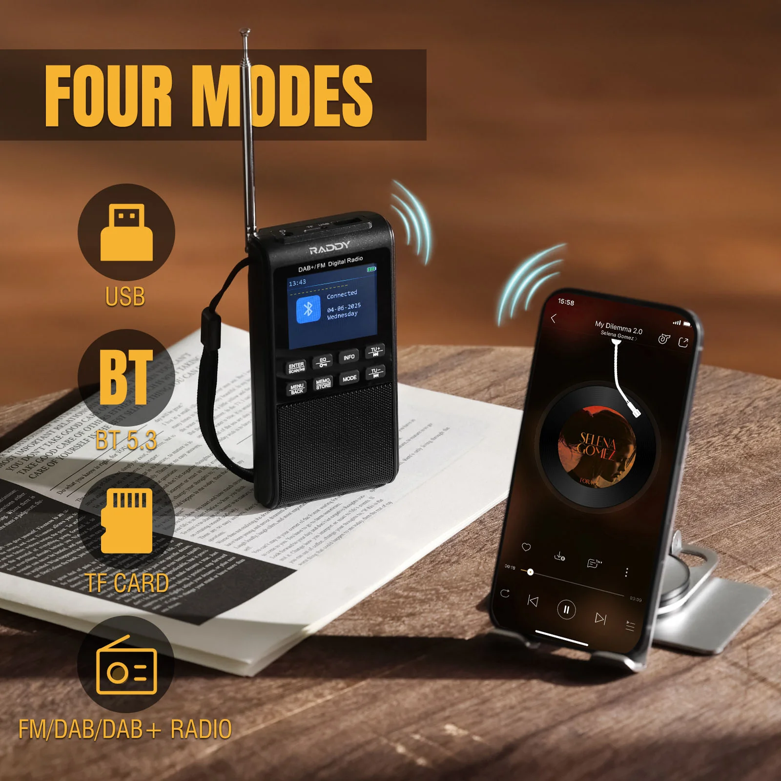 RD939 DAB/DAB+ FM Radio - Image 5