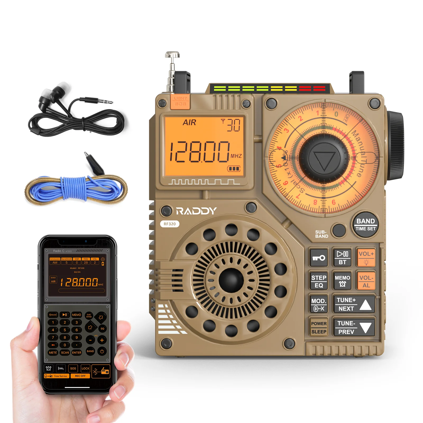 RF320 APP Control Shortwave Radio - Image 10