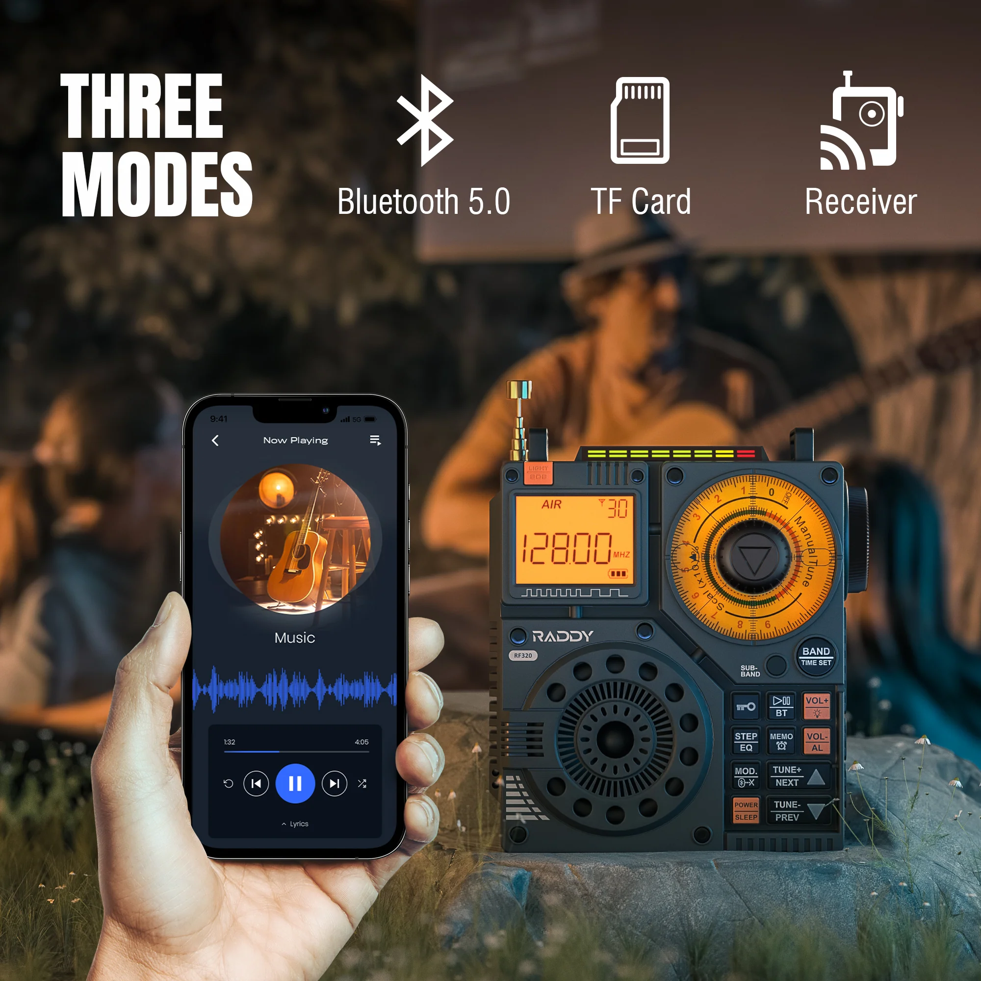 RF320 APP Control Shortwave Radio - Image 7