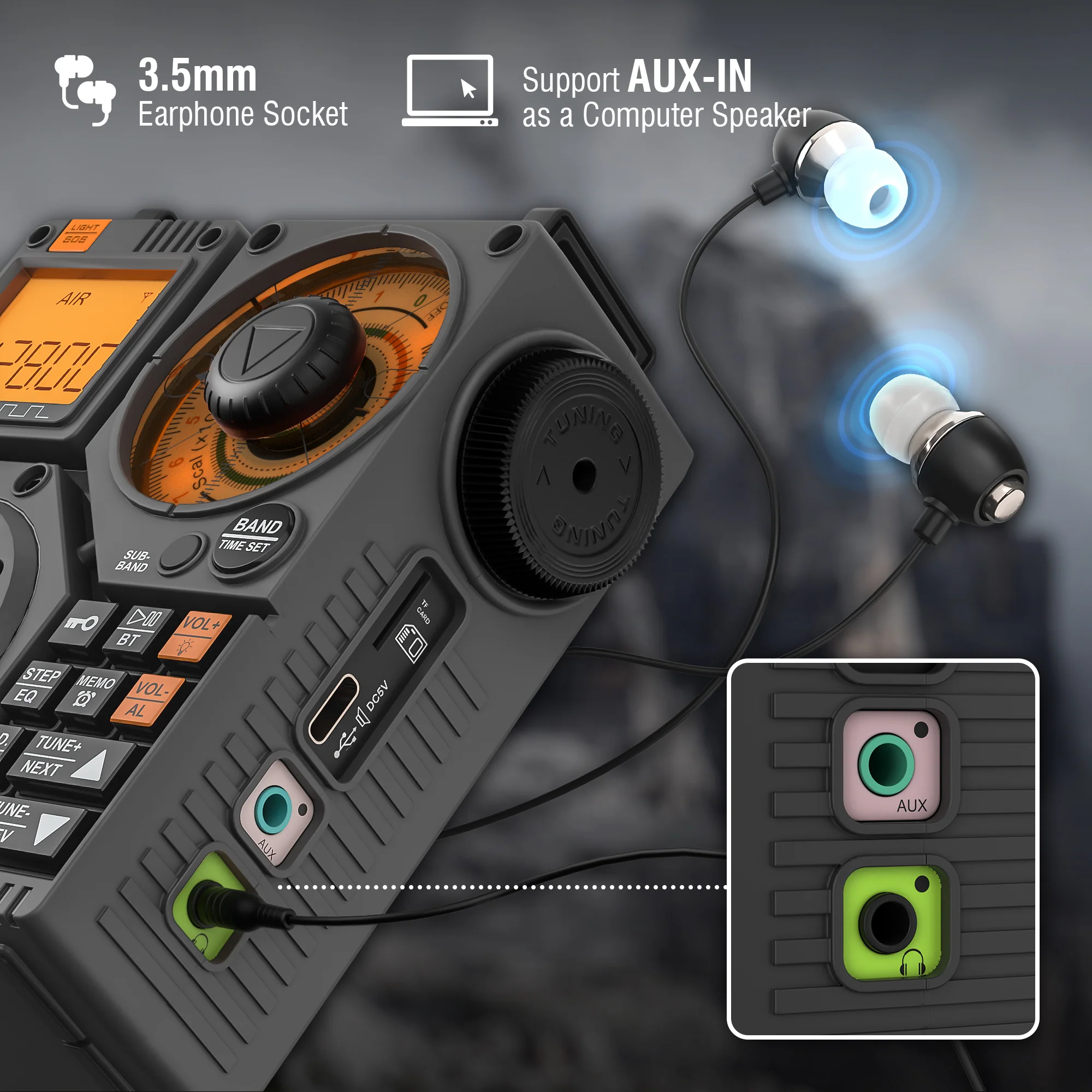 RF320 APP Control Shortwave Radio - Image 8