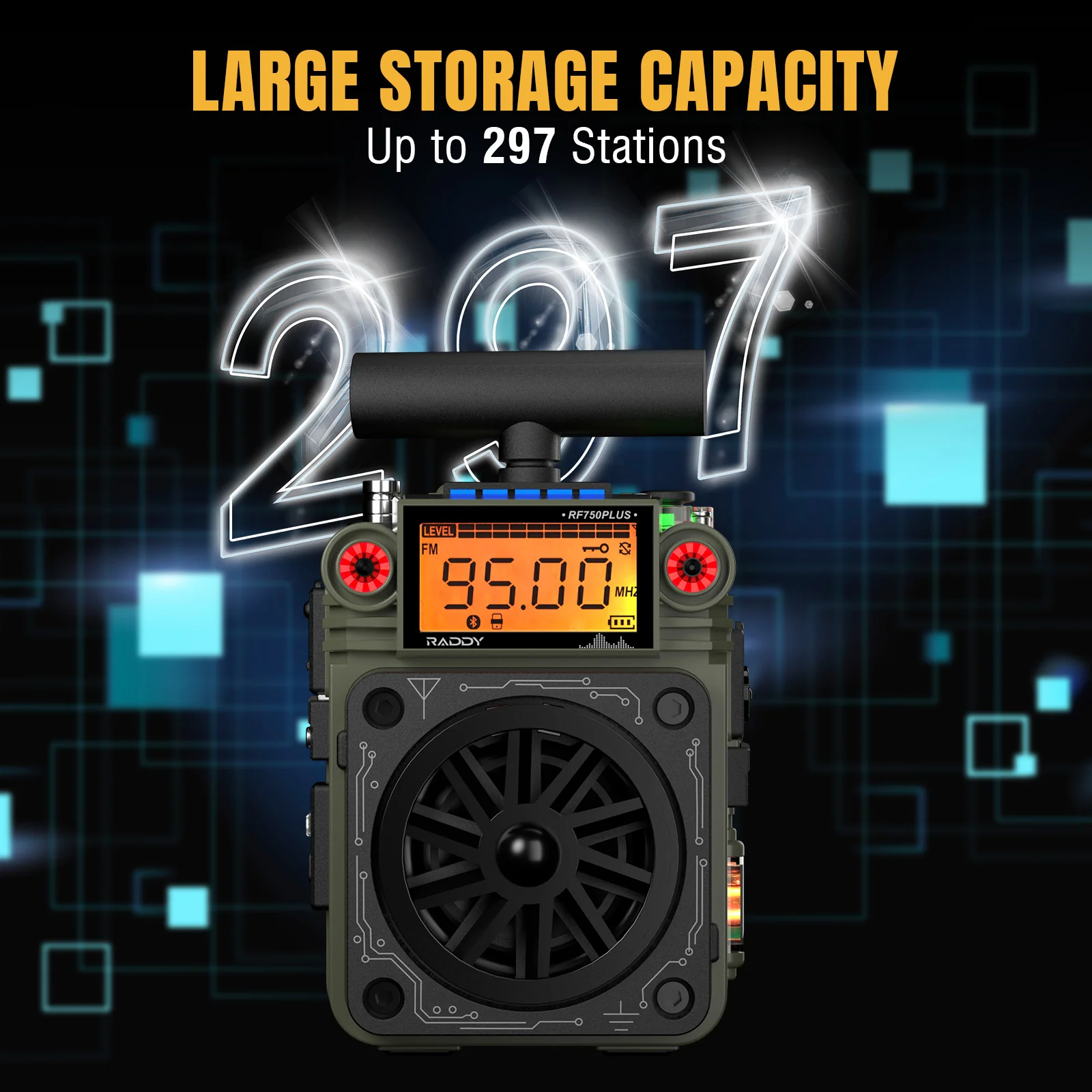 RF750 Plus AM/FM/SW Shortwave Radio - Image 7