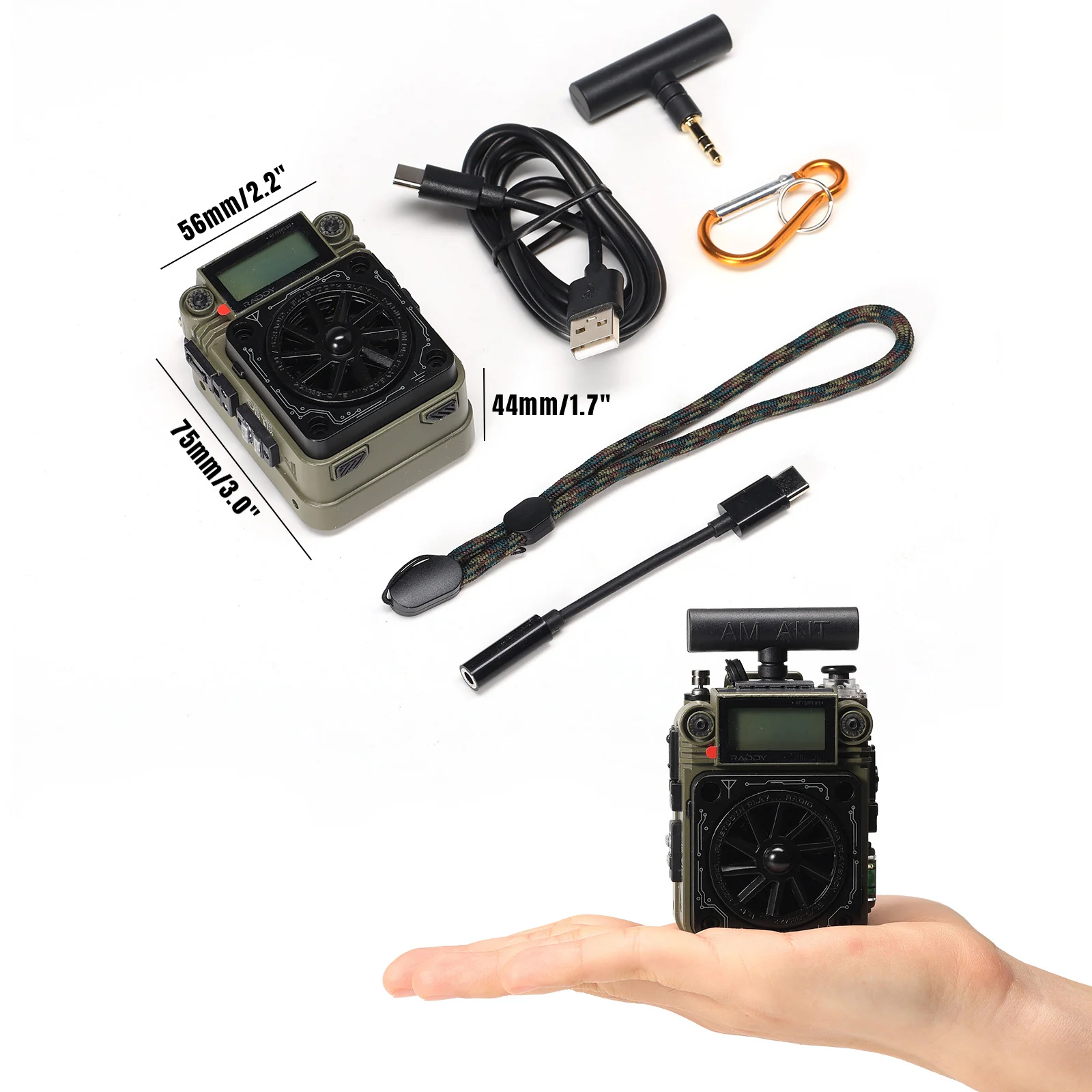 RF750 Plus AM/FM/SW Shortwave Radio - Image 9