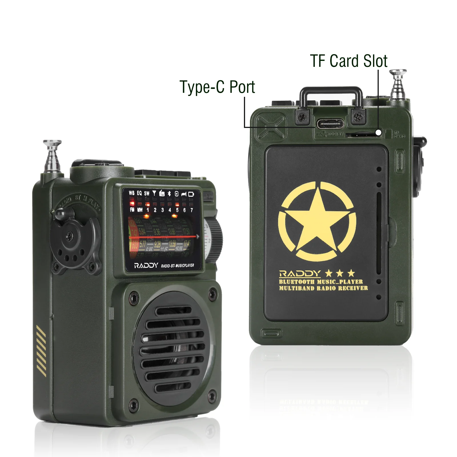 RF750 Retro AM/FM/SW/WB Radio - Image 7