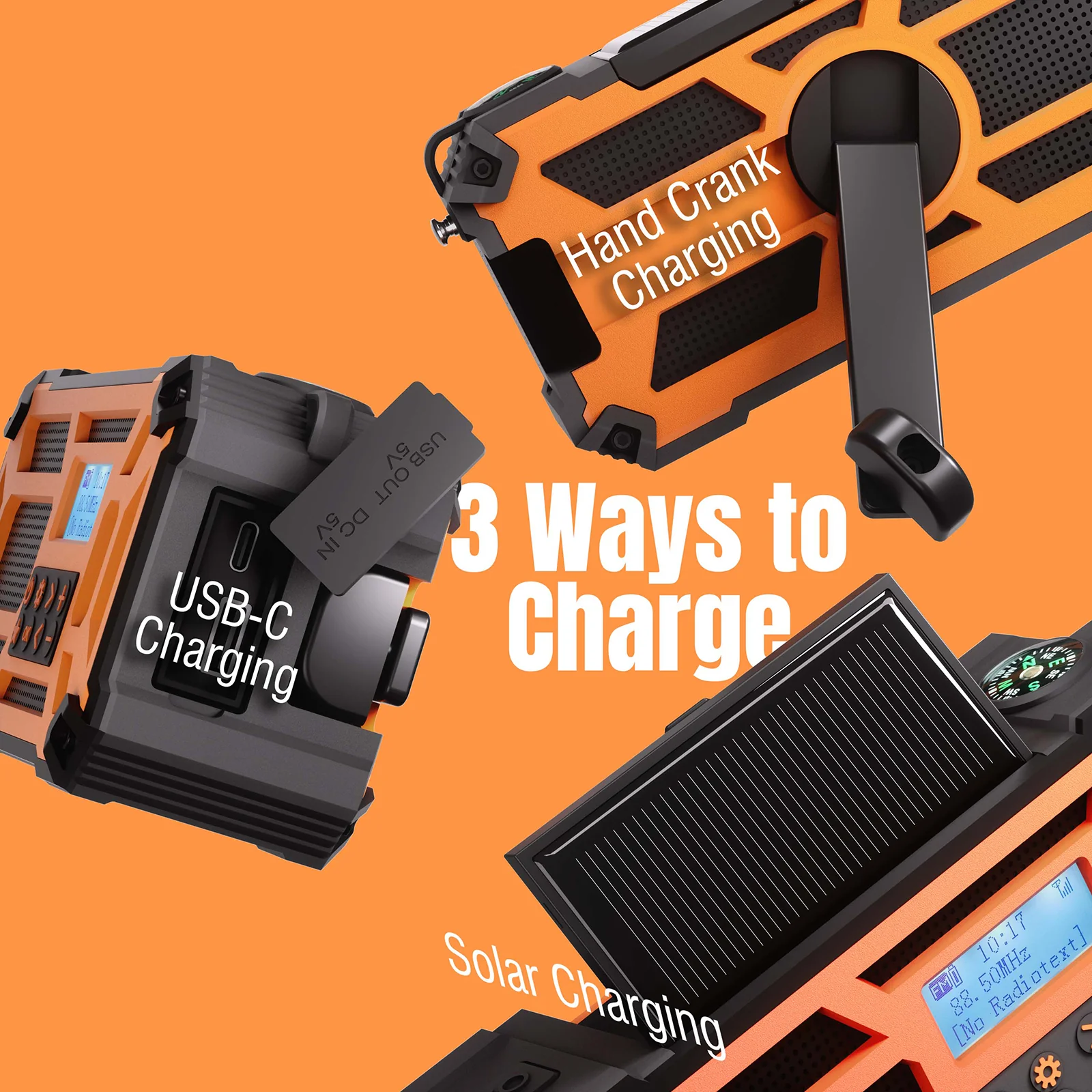 SD5 DAB/DAB+ Emergency Radio - Image 3