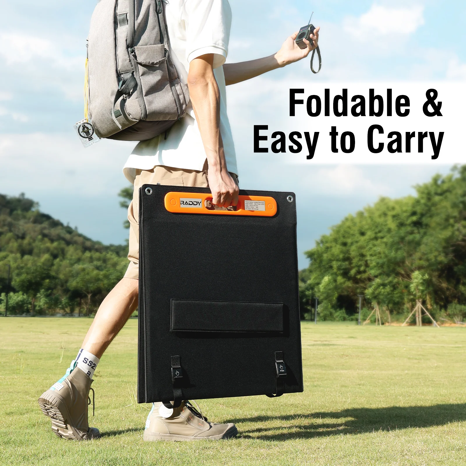 SP200 200W Foldable Solar Panel - Image 5